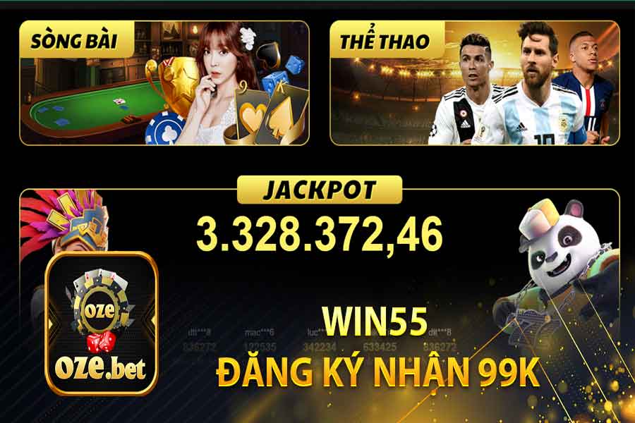 Win55 đăng ký nhận 99k chơi cá cược online